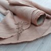 zbytek 40x146cm 100% len PASTEL NUDE 205g/m2