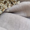 100% len  NATURAL MELANGE  165g/m2, šíře 250cm extra jemný...č.81