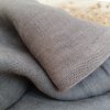 vzorek 8x3,5cm...100% len NORMANDY GREY 205 g/m2....č.79