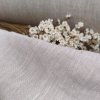 vzorek 8x3,5cm...100% len  NATURAL MELANGE  165g/m2, šíře 250cm extra jemný...č.81