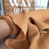 zbytek 85x147cm 100% len CINNAMON 205g/m2....č.22
