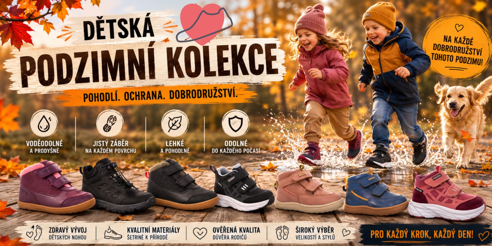 Dětská podzimní kolekce