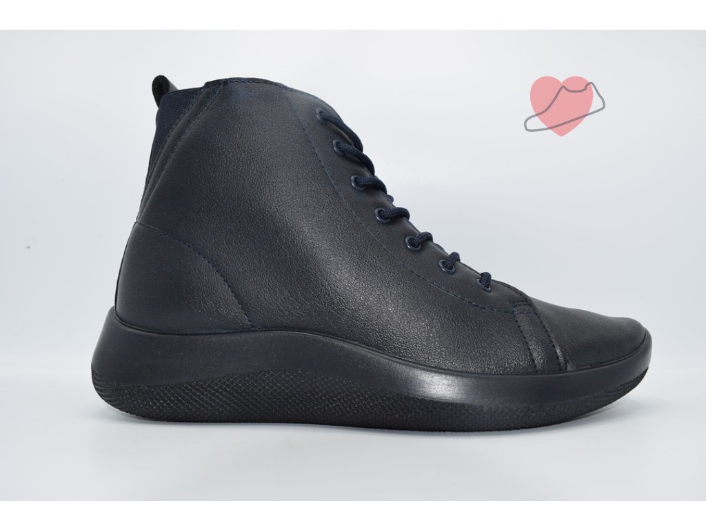 Arcopedico dámská kotníková obuv BEVERIN 4776 J90 AryBlack Blue