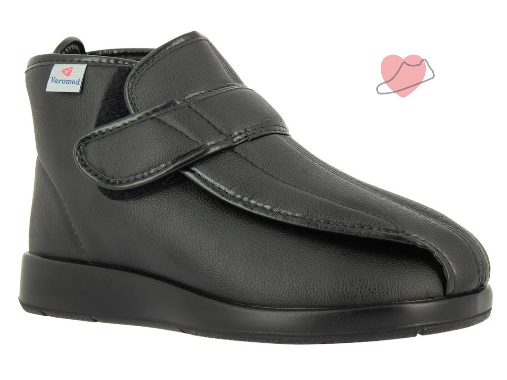 Varomed zdravotní široká obuv MERAN PROTECT 60912/60 černá