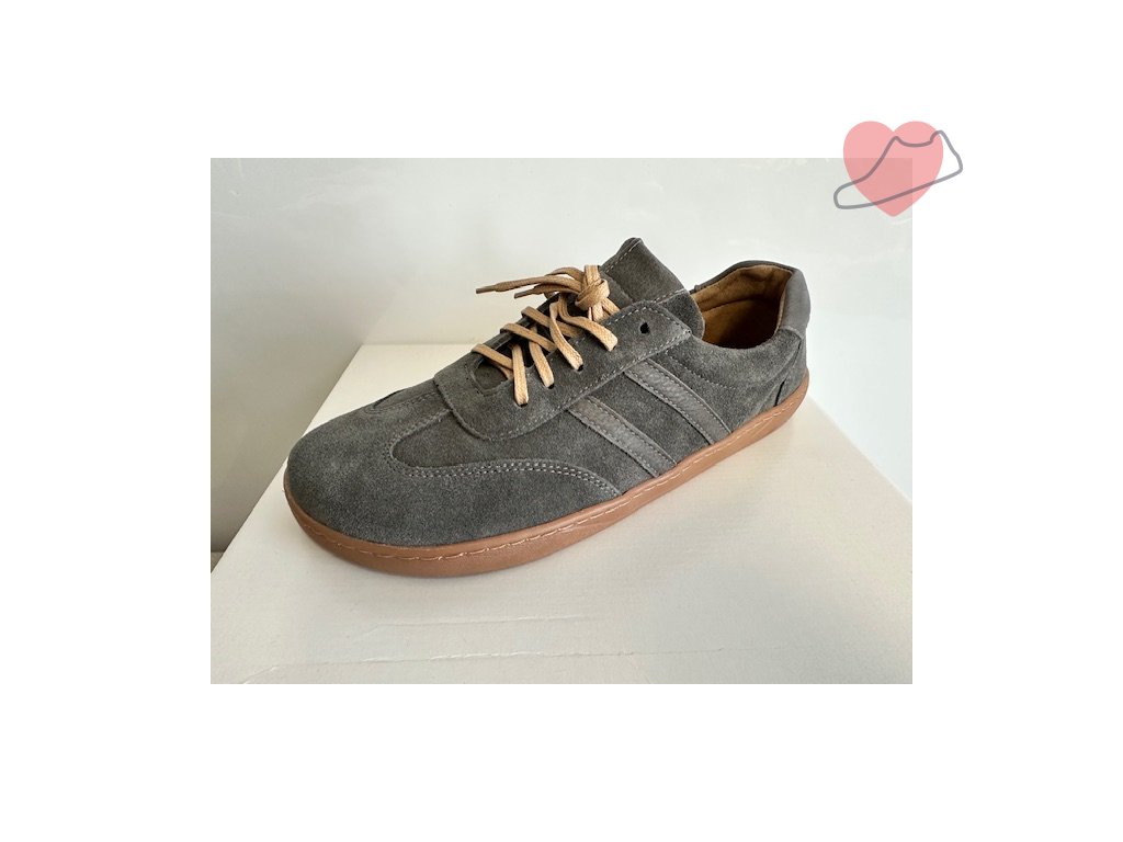 Orto plus pánská barefoot obuv BF 2110 šedá