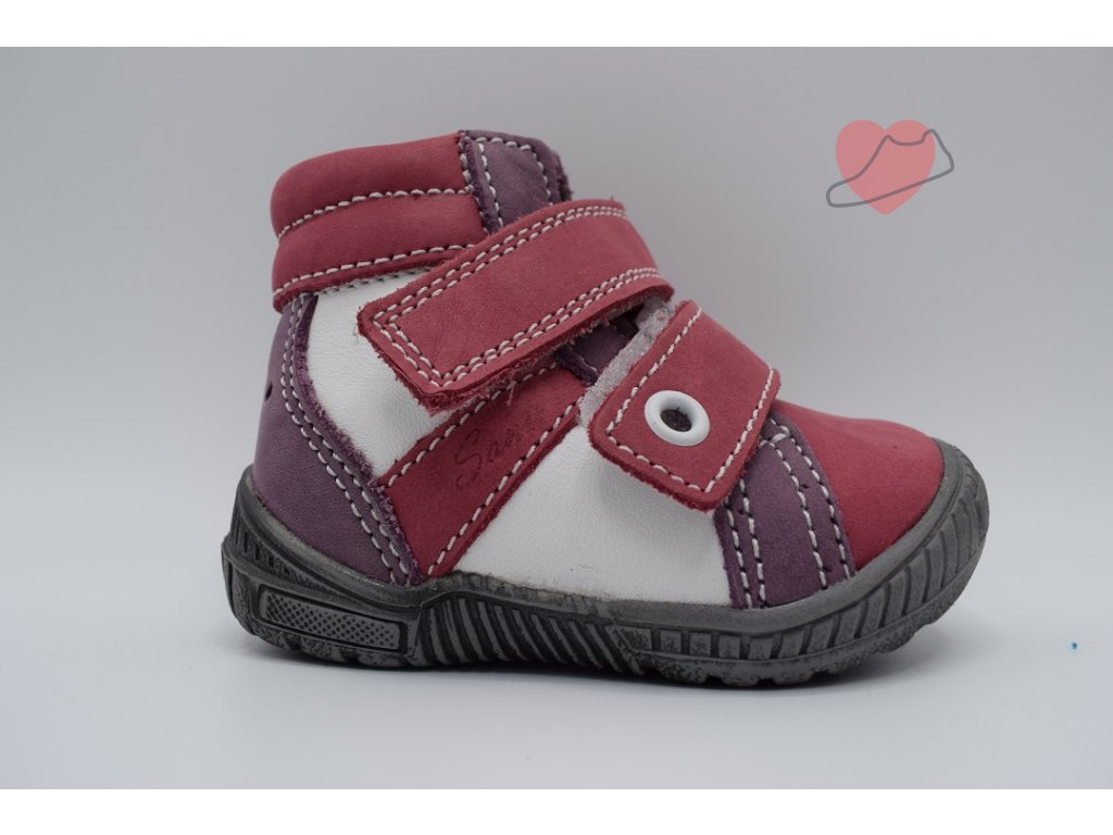Dětská kotníková obuv N/LONDON/201 růžová