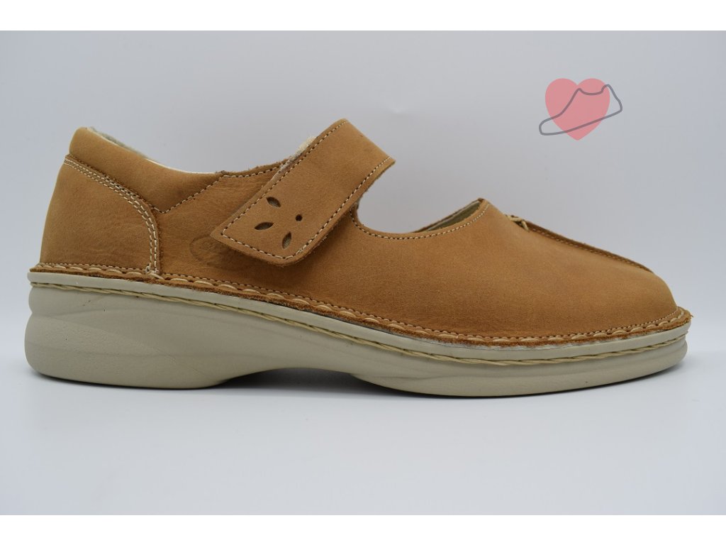 Orto plus dámská vycházková obuv 1629/03 hnědá