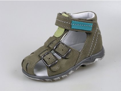 Dětský sandál S 3040 khaki