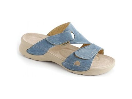 Dámský pantofel KIVI modrý