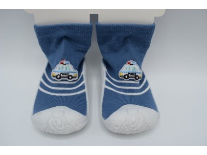 Yo ponožkoboty Blue Police car