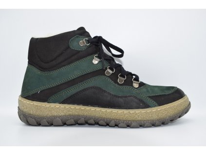 HILBY 1043/K1N-B86 dámská kotníková obuv zelená