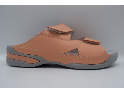 Dámský pantofel LUCY oranžový