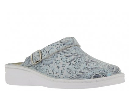 04162 21 100 Fleur Damen Clog hellblau