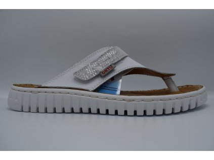 Orto plus dámská žabka 8081/10/R10 bílá