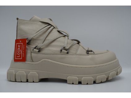 LOOKE dámská kotníková obuv L0932_64 ABELONE creme
