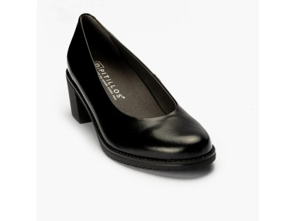 zapato salon tacon medio clasico negro (1)