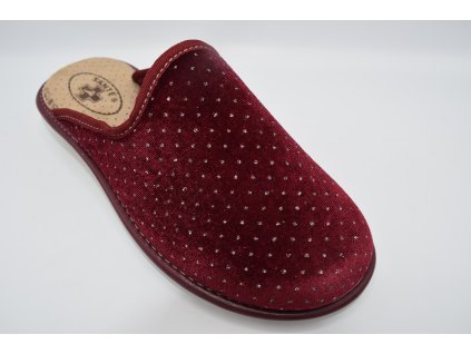 SANTÉ dámský domácí pantofel LX/9045 BORDO