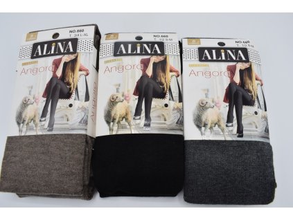 Punčochy dámské ALINA/SELENA ANGORA