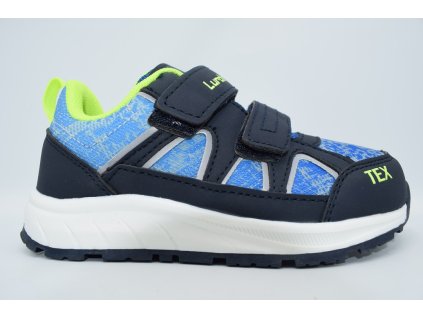 Lurchi dětská botaska 74L0123001 ASONO-TEX modrá