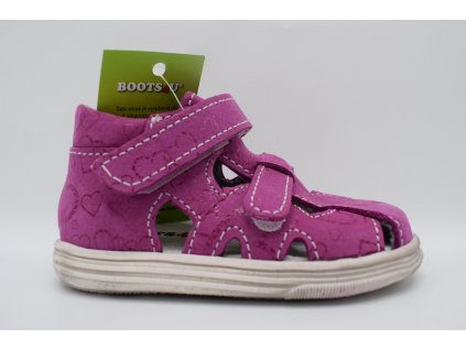 BOOTS4U dětský sandál T018V růžová potisk