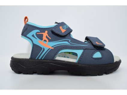 LURCHI dětský sandál 74L1303001 KITE navy-turquoise