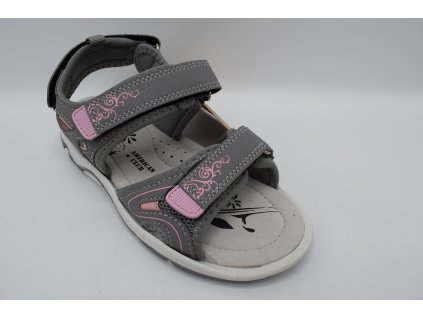 AMERICAN CLUB dětský sandál RL110/23 grey RL109/23 grey