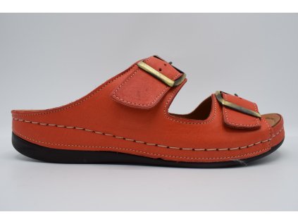 PROTETIKA dámský pantofel 121 306-T červená