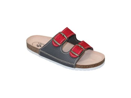 Santé dámský pantofel D/21T/911/910 červená