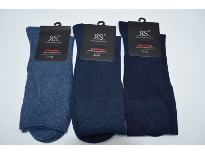 RS bambusové ponožky UNISEX 31001 černá