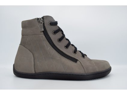 PEON dámská barefoot zimní obuv KB/1242-6 šedá