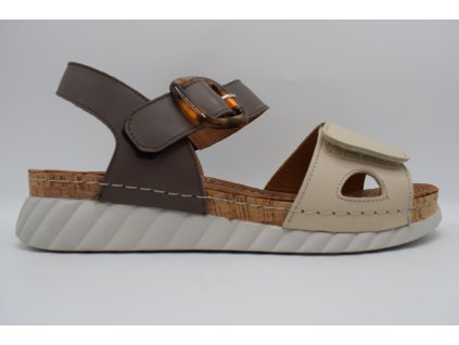 Orto plus SOFTMODE dámský sandál 229921 taupe