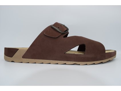 MEDISTYLE pánský pantofel KAMIL hnědý-nešitý