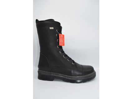 LOOKE dámská nízká kozačka NINETTE L1101_24_218_K dark black
