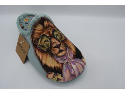 GRÜNLAND domácí pantofel FAYE CI3056-B5 MENTA