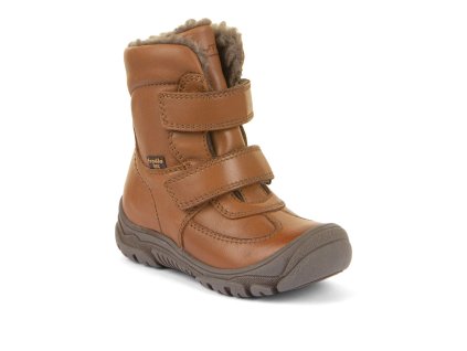 FRODDO dětská zimní obuv linz wool tex high G3160230-17 cognac
