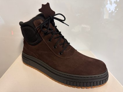 PEON pánská zimní obuv WA/247-8 hnědá