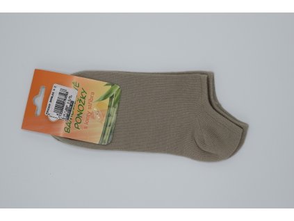 Ponožky Bambusové se stříbrem Vanimar nízké