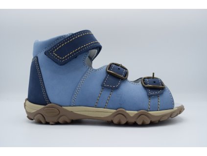 Boots4U dětský sandál T213 sv.modrá, modrá