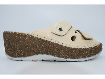 Dámský pantofel 8306 beige