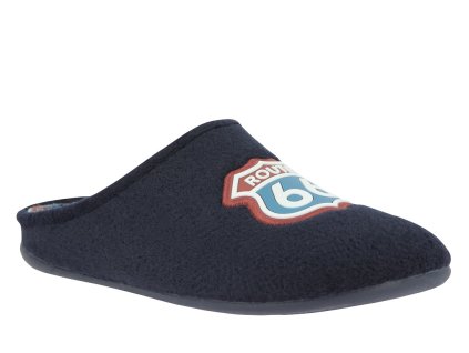 Varomed pánský domácí pantofel Oscar 02698 25 modrý