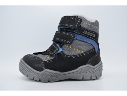 D.D. Step dětská zimní obuv F651-914 Black