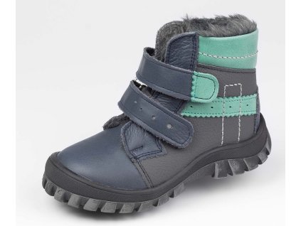 Dětská zimní obuv S2108 modrá