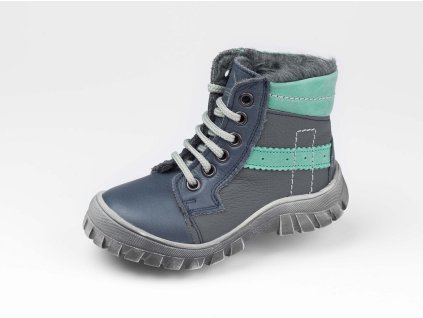 Dětská zimní obuv S2107 modrá