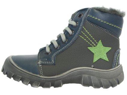 Dětská zimní obuv S2007 modrá