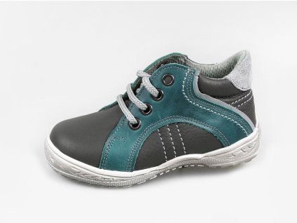 Dětská kotníková obuv S 2101 zelená