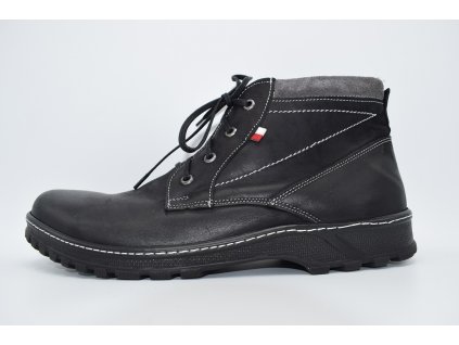 Pánská zimní obuv Hilby 201 Black