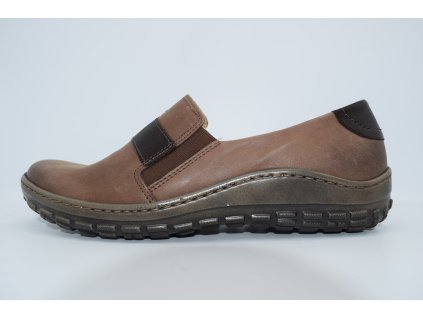 PEON dámská vycházková polobotka GA/4109-8 hnědá