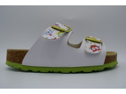 BIOLIFE dětský pantofel 0003.466 WEISS MULTI