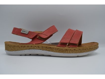 Orto plus dámský sandál 4022/34 červený