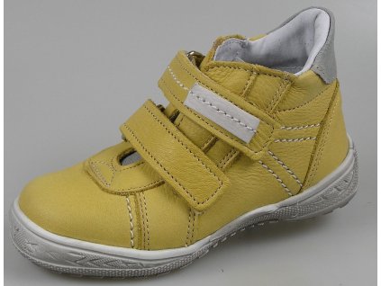 Dětská kotníková obuv S 2264 žlutá